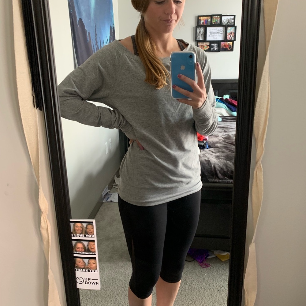 Nike Dri-Fit Long Sleeve Lounge Shirt - Small